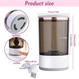 Automatic electric makeup brush cleaner