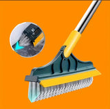 Bathroom Scrub Set: DSP Electric Spin Scrubber and Long Handle Floor Scrubbing Brush
