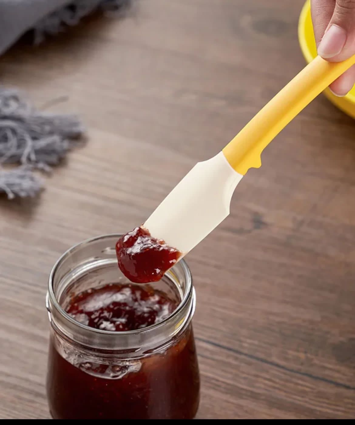 Silicone Cream Baking Spatula Cutter butter jam scrapper