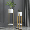 Beautiful Metal Floor Plant Stand
