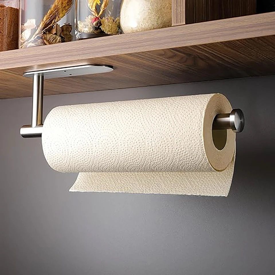 Counter Set: 3 Tier Dish Rack and Long Paper Towel Holder