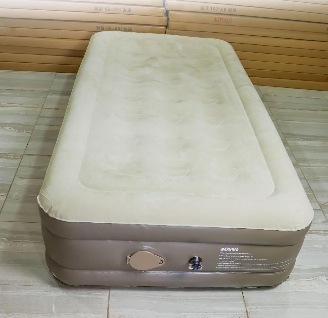 Inflatable Queen Size Airbed Air Mattress with in built Pump