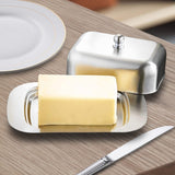 Metal Butter Dish with Lid Butter Dish