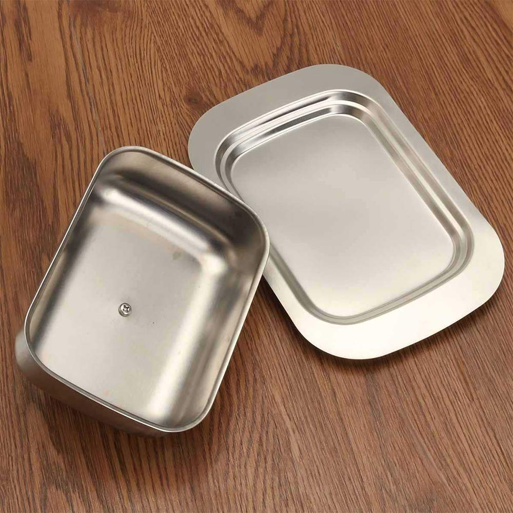 Metal Butter Dish with Lid Butter Dish
