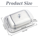 Metal Butter Dish with Lid Butter Dish
