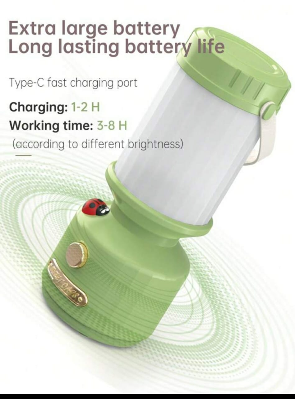 Rechargeable Ladybird Decorative Bed side, Reading Lamp Kids Night Light