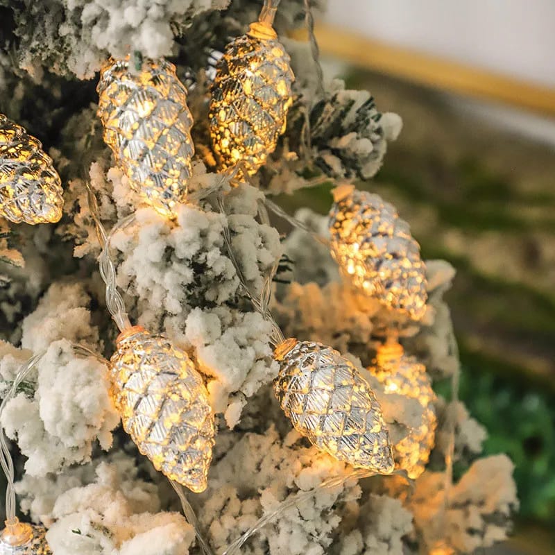 10LED New Christmas Pine Cone Light