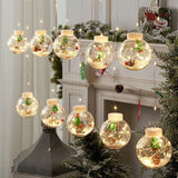 10pcs Christmas wish ball LED &nbsp;Garland curtain light