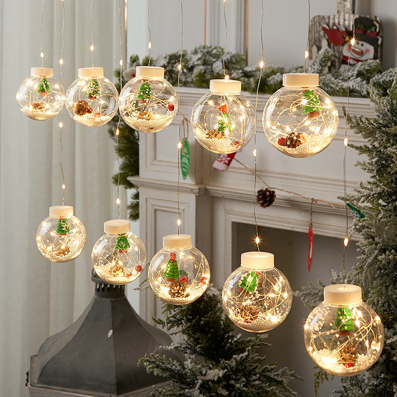 10pcs Christmas wish ball LED &nbsp;Garland curtain light