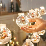 10pcs Christmas wish ball LED &nbsp;Garland curtain light