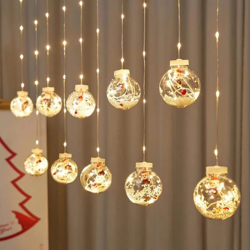 10pcs Christmas wish ball LED &nbsp;Garland curtain light