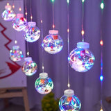 10pcs Christmas wish ball LED &nbsp;Garland curtain light