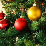 24pcs Christmas Tree Ornaments with 3-6cm Balls