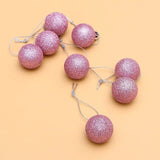 24pcs Christmas Tree Ornaments with 3-6cm Balls