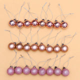 24pcs Christmas Tree Ornaments with 3-6cm Balls