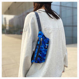 Waist Bag Outdoor Sports Pocket Camouflage Fanny Pack Fan Fashion Waterproof Chest Bag Coin Purse