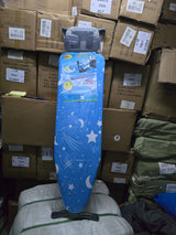 Metallic Frame Fabric Covered Ironing Board