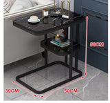 Living Room Sofa Side Table Luxury Square Small Side Table Side Cabinet, Coffee Table Removable Corner Table Small Bedside Tables