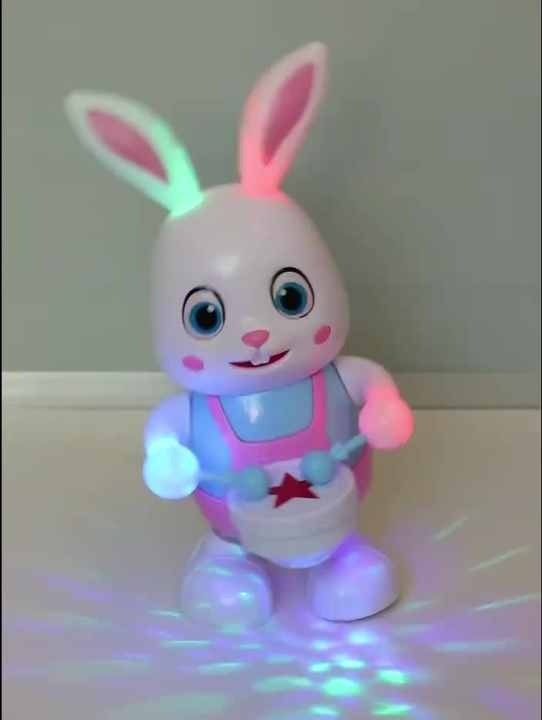 Dancing Bunny and Drumming Bunny