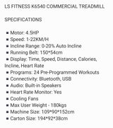 Paracot Move S30 Home Use Treadmill 2.5HP Motor, Foldable, Bluetooth, Silent Operation