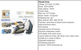 DSP 2400W Steam Iron with Ceramic Soleplate, LED Display & Auto Shut-Off – Heavy Duty Clothes Iron for Kenyan Homes