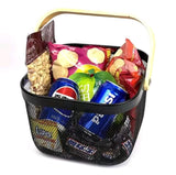 Multipurpose Mesh Storage Basket with Handles Fruit, Vegetables & Household Organizer