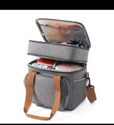 Large Capacity Insulated Lunch Box Handbag with Aluminum Foil | Waterproof Thermal Food Bag – Thickened Cooler Tote for Office, School, Travel & Picnics
