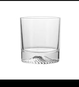 Threaded Heavy Base Crystal Whiskey Glass Set (300ml, 6pcs) – Heat Resistant