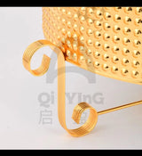 10L Round Chafing Dish Buffet Food Warmer Luxury Stainless Steel Food Warmer with Glass Lid Kenya