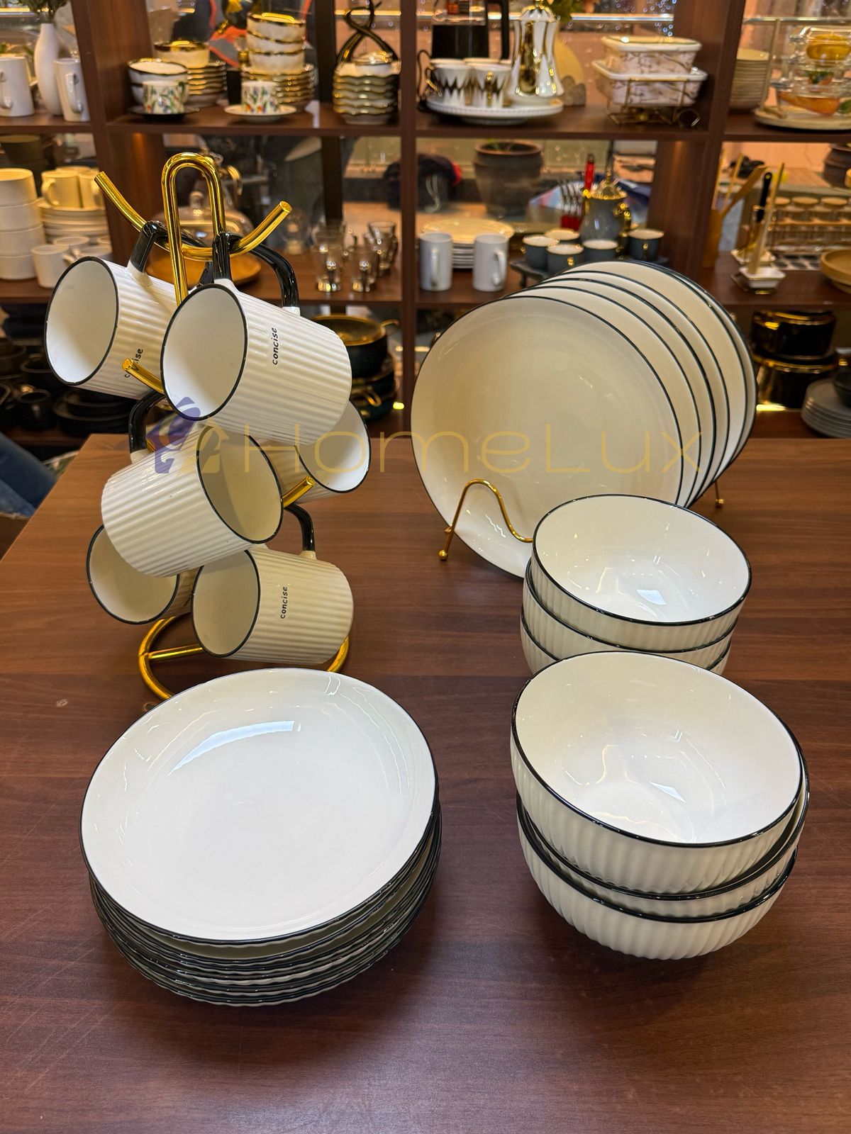 24pcs Japanese Dinner Set