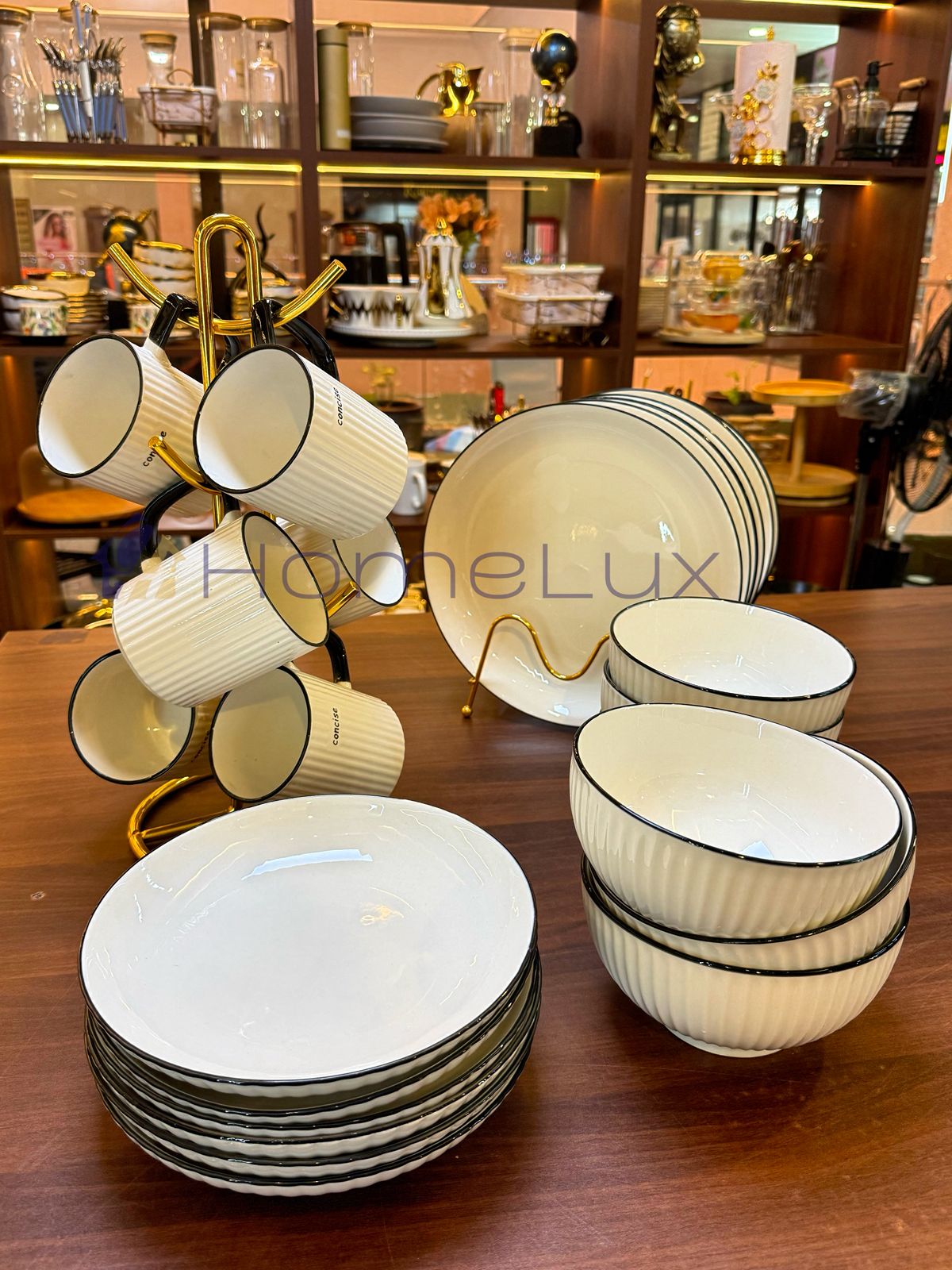 24pcs Japanese Dinner Set