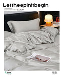 Tencel Silk Duvet & Quilt Cover King Size – Soft & Breathable