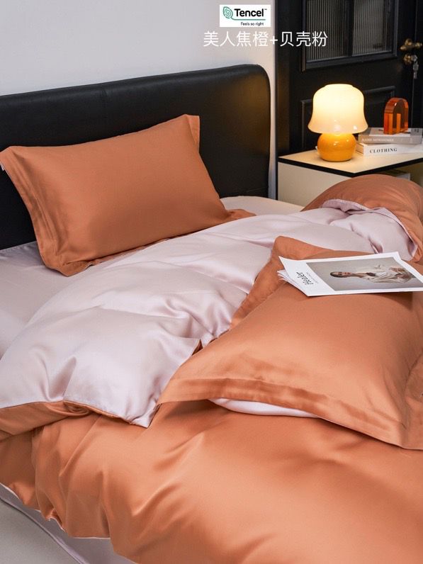 Tencel Silk Duvet & Quilt Cover King Size – Soft & Breathable
