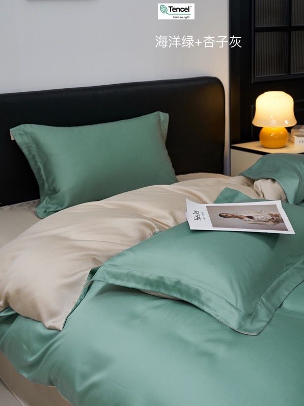 Tencel Silk Duvet & Quilt Cover King Size – Soft & Breathable