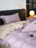 Tencel Silk Duvet & Quilt Cover King Size – Soft & Breathable