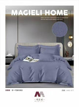 Microfiber Duvet & Quilt Cover Set King – 4 Piece Set with Pillow Shams