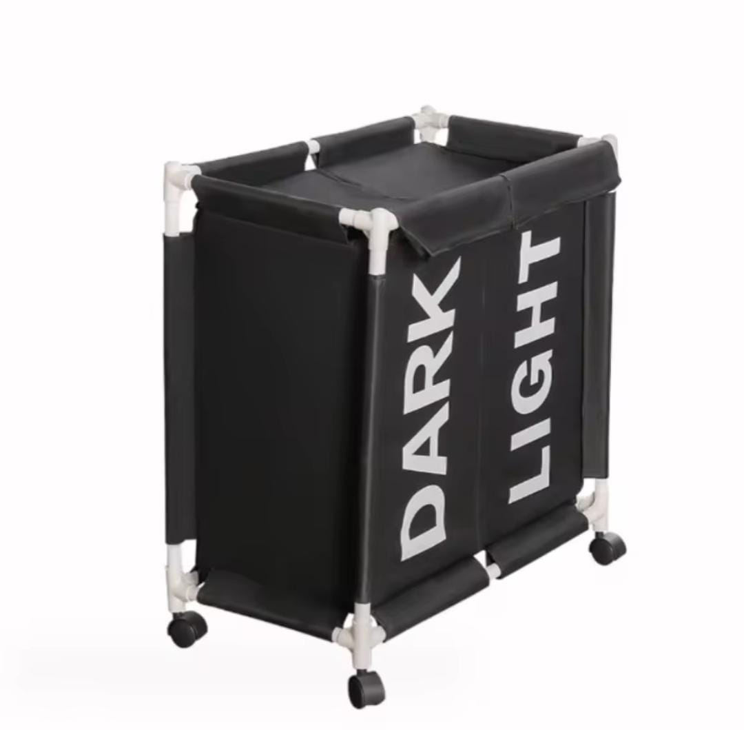 Laundry Basket with Wheels | 1–4 Compartment Sorting Hamper