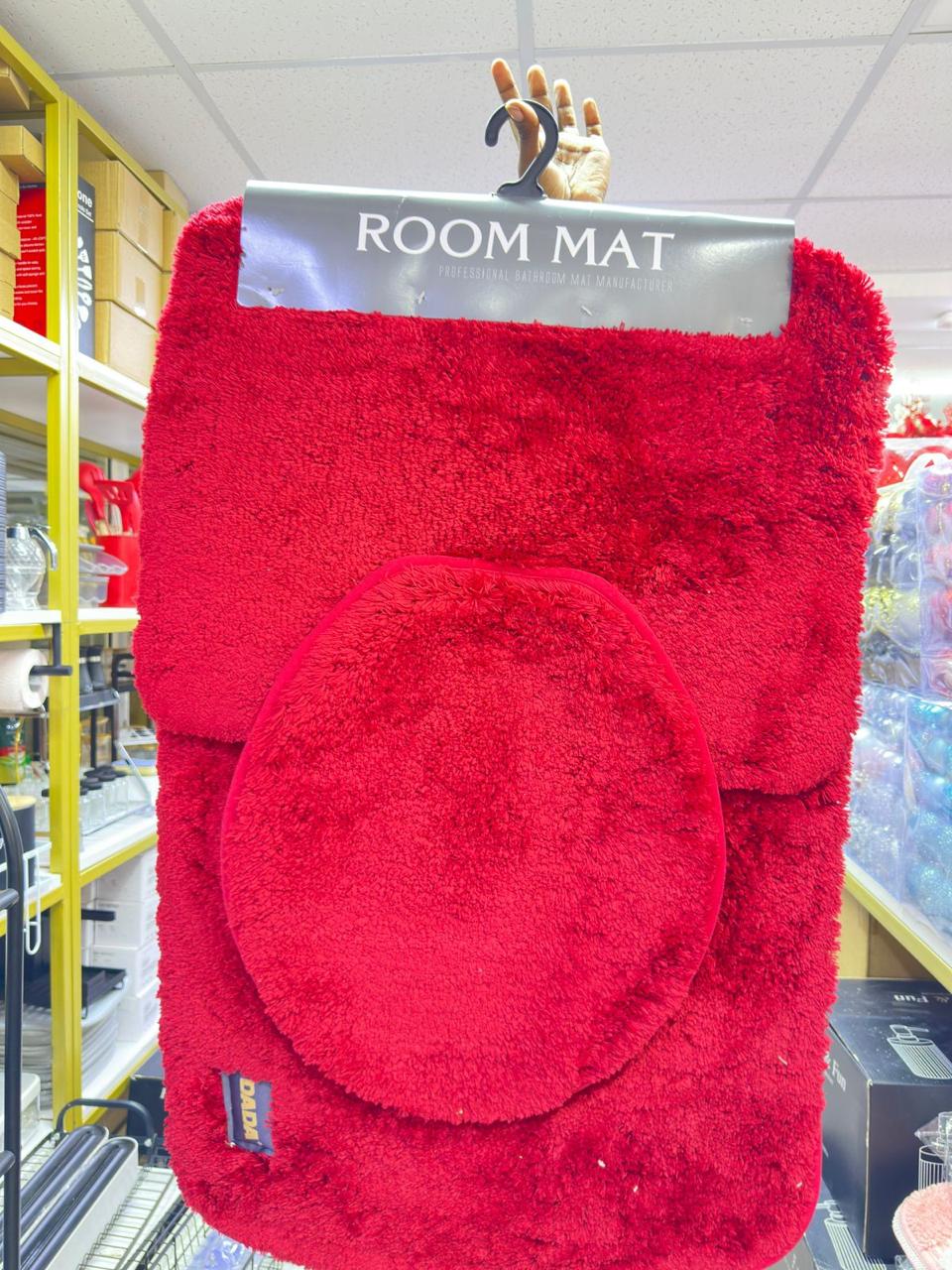 3-Piece Bathroom Mat Set | Soft Non-Slip Bath Mats | 3 Sizes Included
