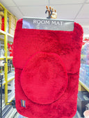 3-Piece Bathroom Mat Set | Soft Non-Slip Bath Mats | 3 Sizes Included