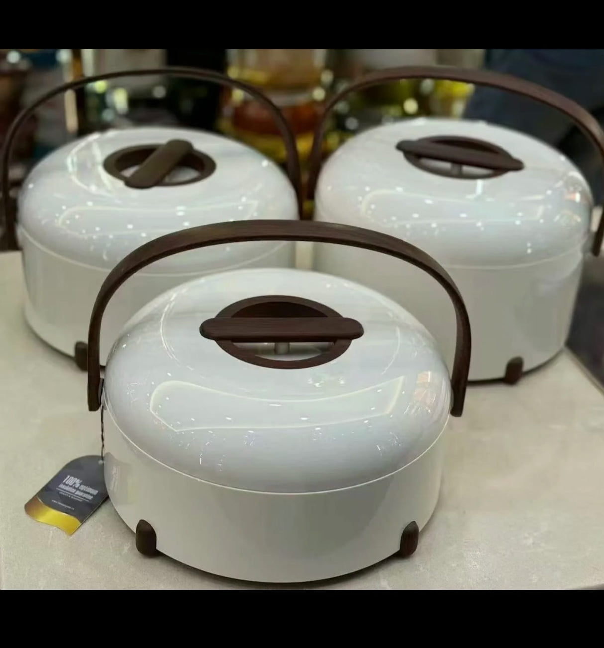 Forever Gold Insulated Food Warmer Casserole Hotpot Set 3L, 4L, 5L