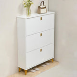 Bucket Flip Shoe Cabinet Shoe Rack Entryway Oragnizer