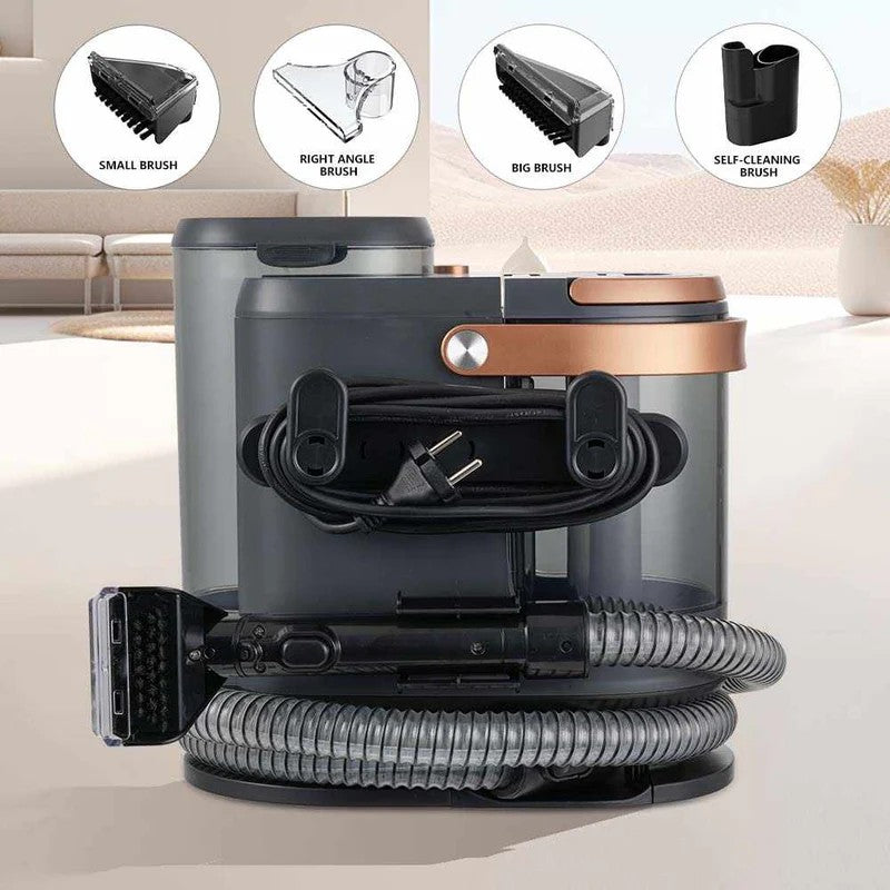 Winning Star ST-4605 Wet & Dry Spot Cleaner Kenya | 500W Carpet & Upholstery Cleaning Machine, 15kPa Suction, Self-Cleaning, Dual Tank Spot Cleaner, Car & Home Stain Remover, Fabric & Tile Cleaner Kenya