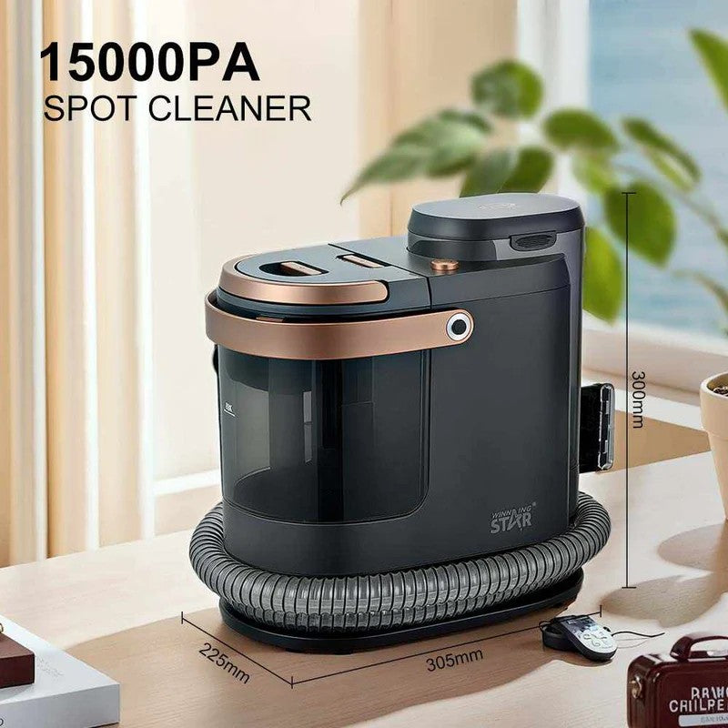 Winning Star ST-4605 Wet & Dry Spot Cleaner Kenya | 500W Carpet & Upholstery Cleaning Machine, 15kPa Suction, Self-Cleaning, Dual Tank Spot Cleaner, Car & Home Stain Remover, Fabric & Tile Cleaner Kenya