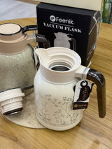 Feenik 2L Vacuum Flask | Unbreakable Insulated Flask, Keeps Hot 24 Hours