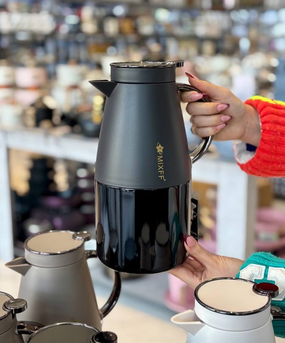 Feenik 2L Vacuum Flask | Unbreakable Insulated Flask, Keeps Hot 24 Hours