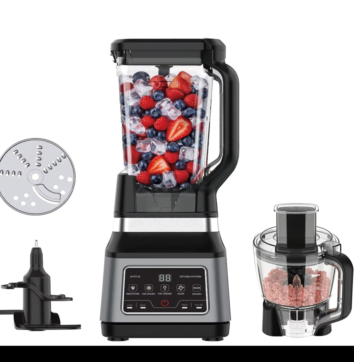 Ninja Professional Plus Kitchen System, Blender & Food Processor with Auto-iQ & Smoothie Maker