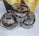 Forever Gold Insulated Hotpot Set 3pcs | 3L 4L 5L Food Warmer Casserole