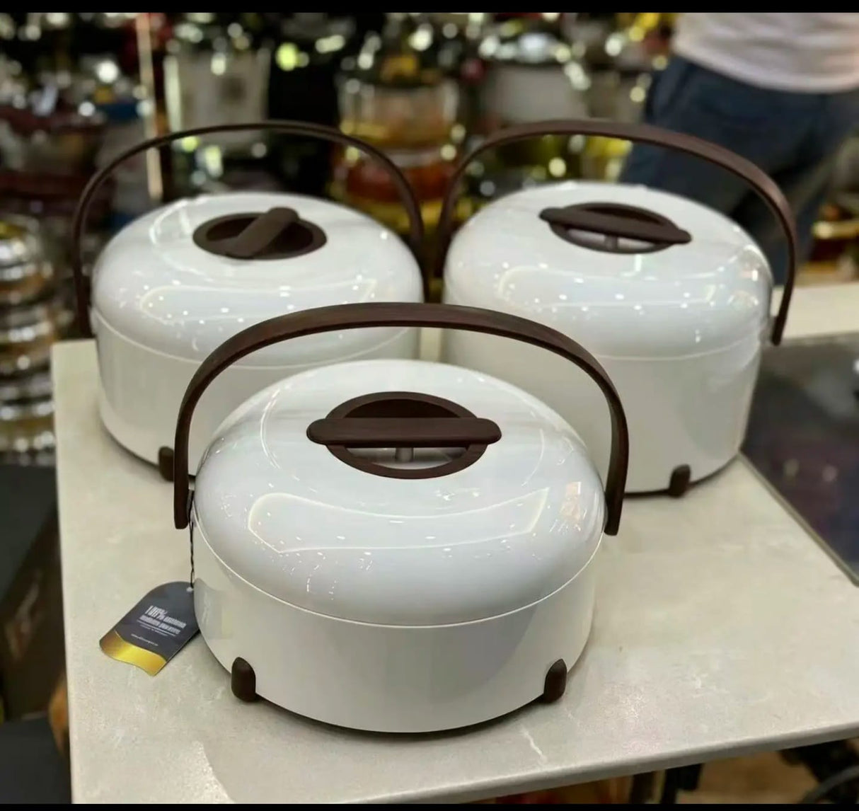 Forever Gold Insulated Hotpot Set 3pcs | 3L 4L 5L Food Warmer Casserole