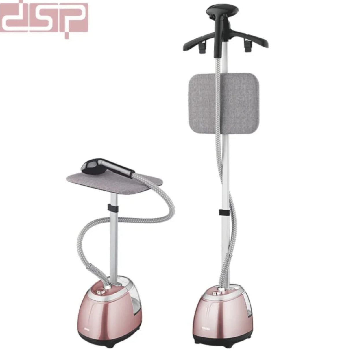 DSP Professional Standing Garment Steamer – Vertical Clothes Steamer with Hanger, Glove Board & Adjustable Pole, Kenya