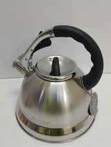 HausRoland Whistling Kettle 3.5L Stainless Steel, Stovetop Tea Kettle with 3-Layer Copper Base for Fast Boiling, Induction, Zinc Alloy Handle